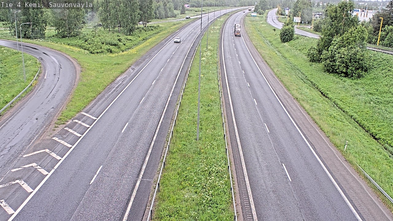 Kelikamerat Kuva Tie 4 Kemi, Sauvonväylä, Kemi, Lappi