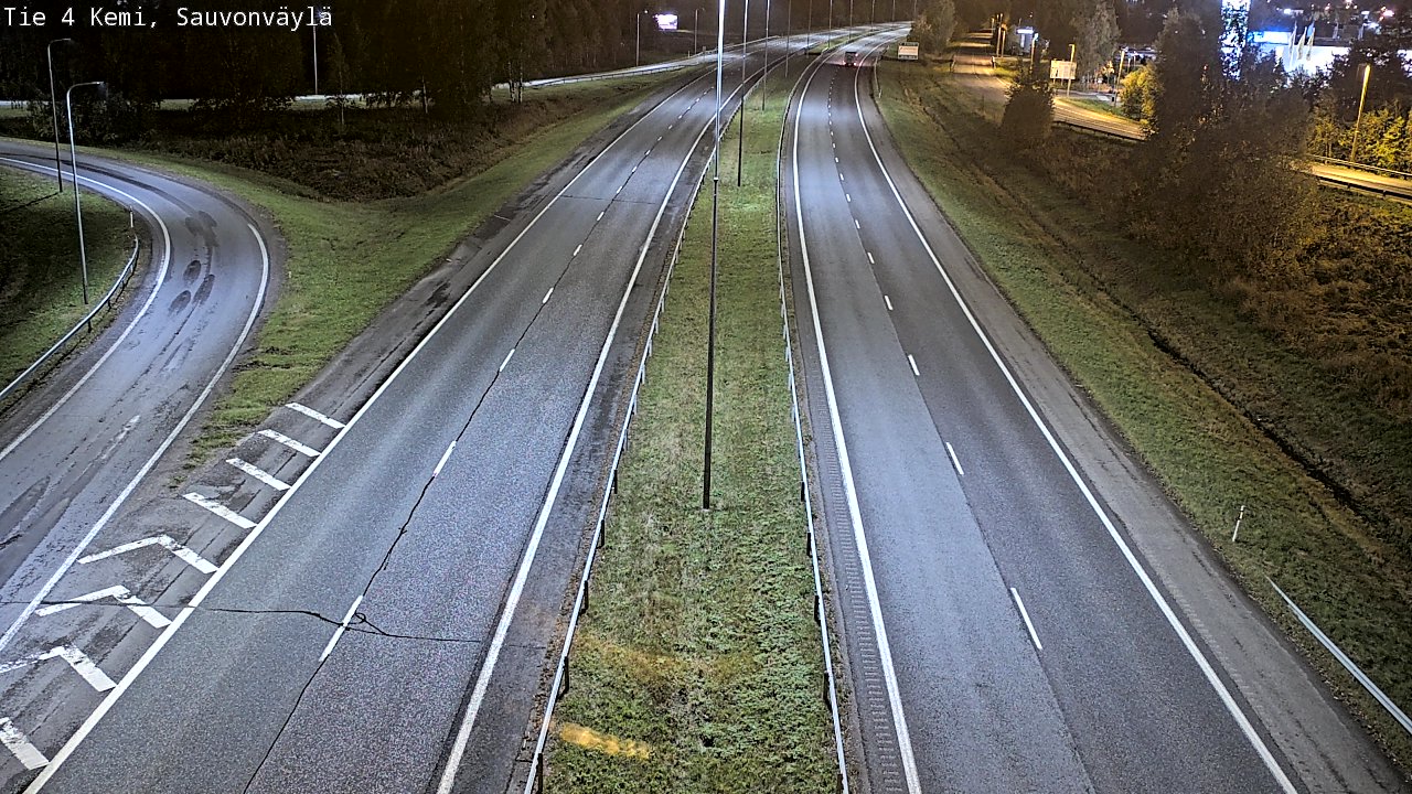 Kelikamerat Kuva Tie 4 Kemi, Sauvonväylä, Kemi, Lappi