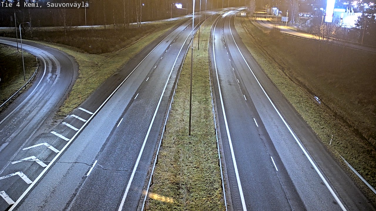 Kelikamerat Kuva Tie 4 Kemi, Sauvonväylä, Kemi, Lappi