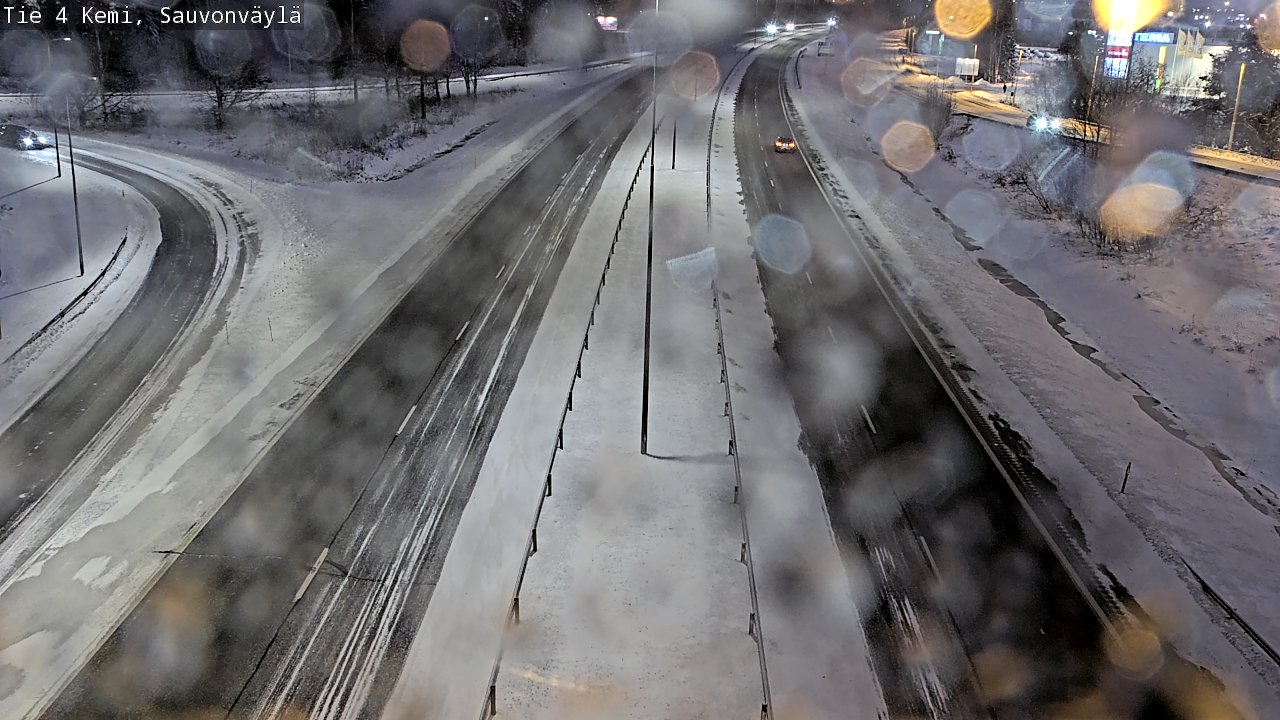 Kelikamerat Kuva Tie 4 Kemi, Sauvonväylä, Kemi, Lappi