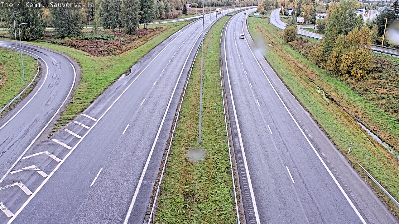 Kelikamerat Kuva Tie 4 Kemi, Sauvonväylä, Kemi, Lappi