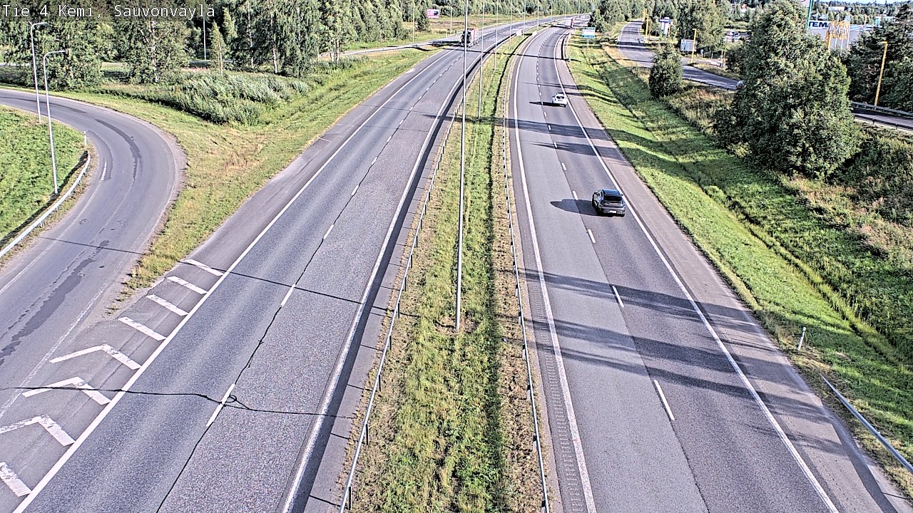 Kelikamerat Kuva Tie 4 Kemi, Sauvonväylä, Kemi, Lappi
