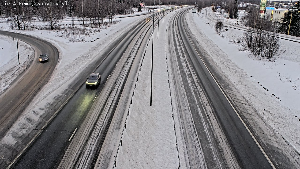 Weather Camera Image Road 4 Kemi, Sauvonväylä, Kemi, Lappi