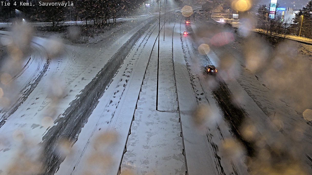 Kelikamerat Kuva Tie 4 Kemi, Sauvonväylä, Kemi, Lappi
