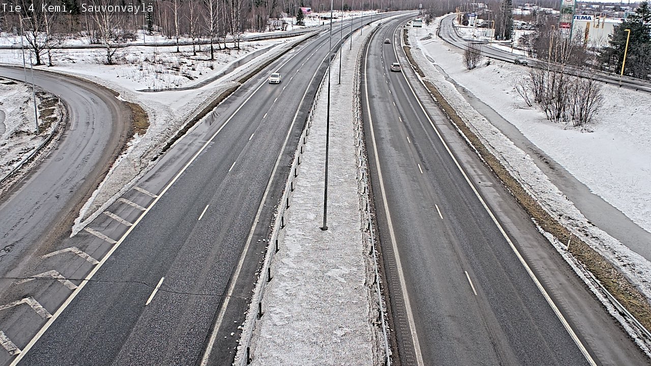Kelikamerat Kuva Tie 4 Kemi, Sauvonväylä, Kemi, Lappi
