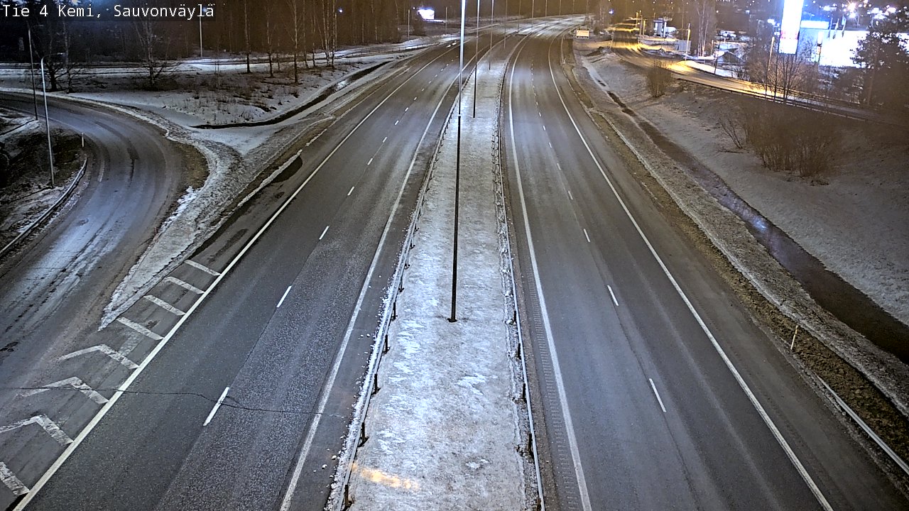 Kelikamerat Kuva Tie 4 Kemi, Sauvonväylä, Kemi, Lappi