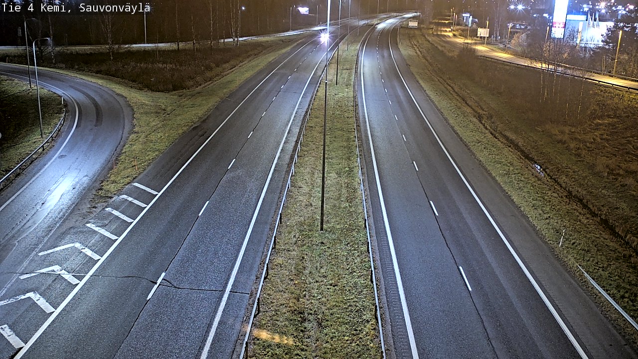 Kelikamerat Kuva Tie 4 Kemi, Sauvonväylä, Kemi, Lappi