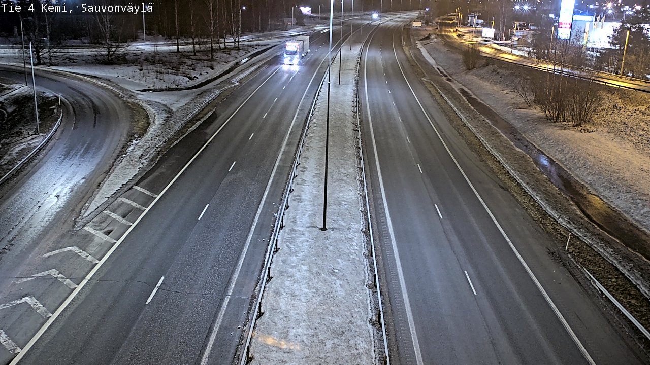 Weather Camera Image Road 4 Kemi, Sauvonväylä, Kemi, Lappi