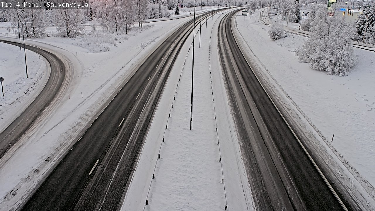 Kelikamerat Kuva Tie 4 Kemi, Sauvonväylä, Kemi, Lappi