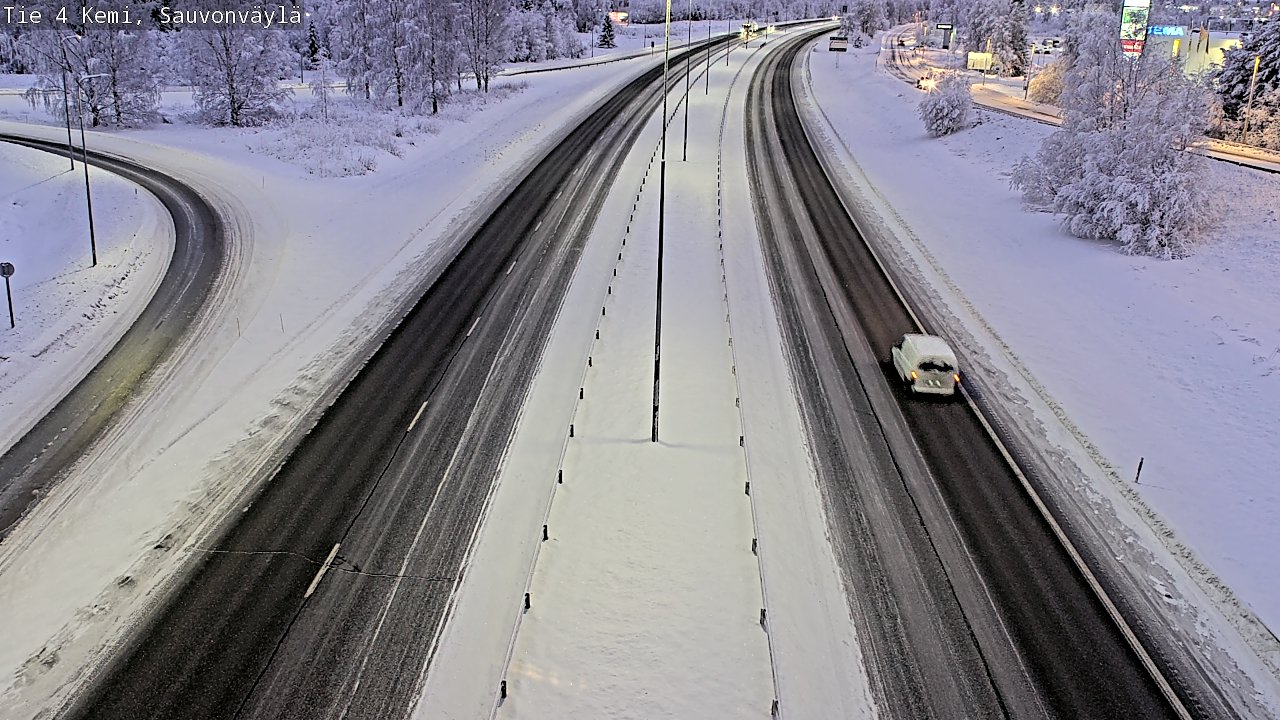 Kelikamerat Kuva Tie 4 Kemi, Sauvonväylä, Kemi, Lappi