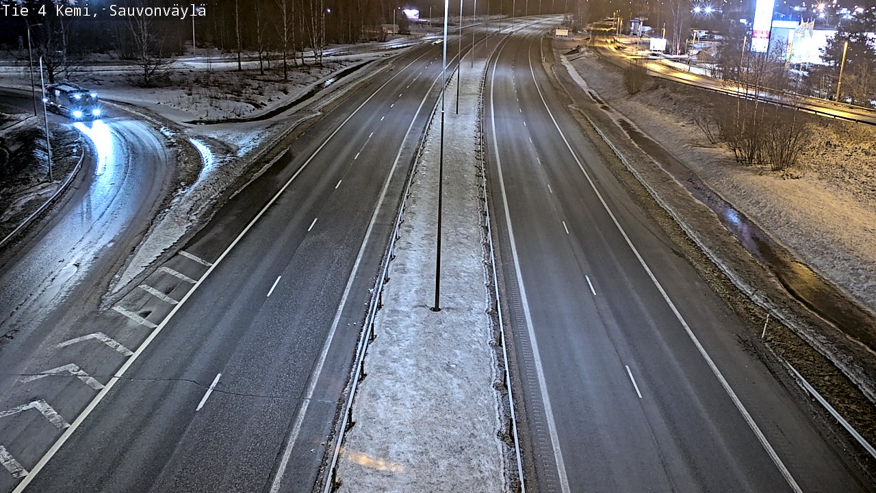 Weather Camera Image Road 4 Kemi, Sauvonväylä, Kemi, Lappi
