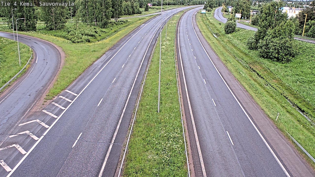 Kelikamerat Kuva Tie 4 Kemi, Sauvonväylä, Kemi, Lappi