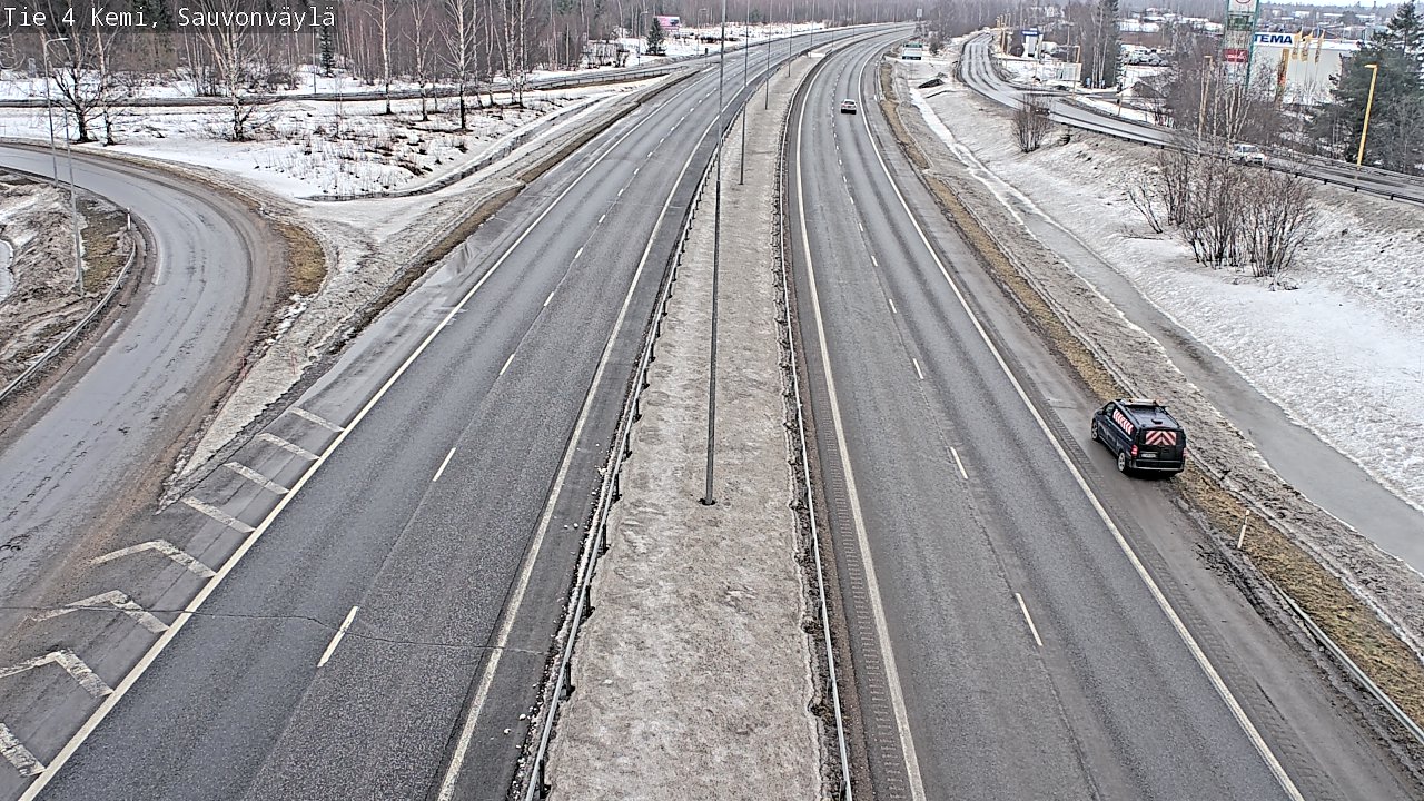 Weather Camera Image Road 4 Kemi, Sauvonväylä, Kemi, Lappi
