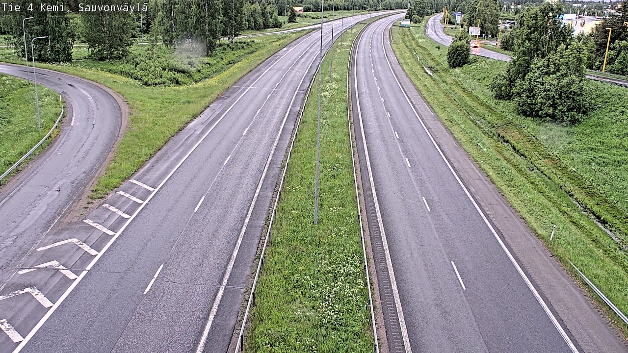 Kelikamerat Kuva Tie 4 Kemi, Sauvonväylä, Kemi, Lappi