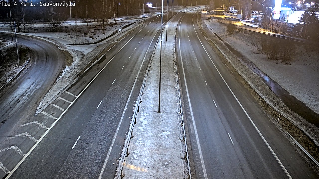 Kelikamerat Kuva Tie 4 Kemi, Sauvonväylä, Kemi, Lappi