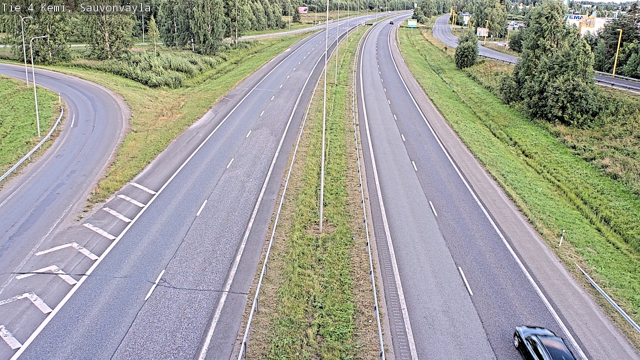 Kelikamerat Kuva Tie 4 Kemi, Sauvonväylä, Kemi, Lappi