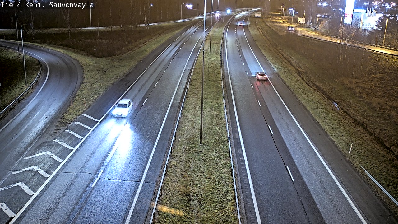 Kelikamerat Kuva Tie 4 Kemi, Sauvonväylä, Kemi, Lappi