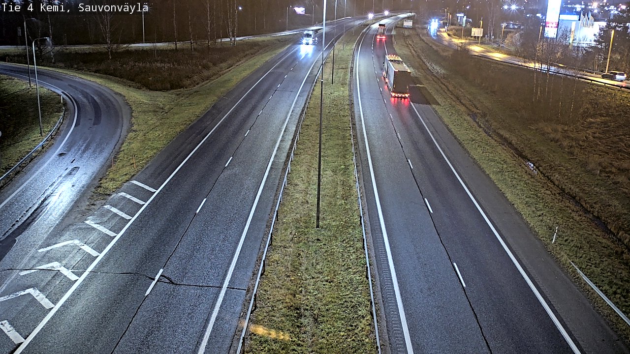 Kelikamerat Kuva Tie 4 Kemi, Sauvonväylä, Kemi, Lappi