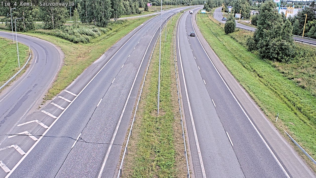 Kelikamerat Kuva Tie 4 Kemi, Sauvonväylä, Kemi, Lappi