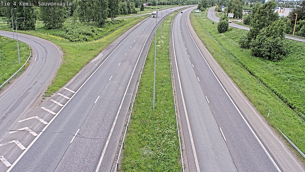 Kelikamerat Kuva Tie 4 Kemi, Sauvonväylä, Kemi, Lappi