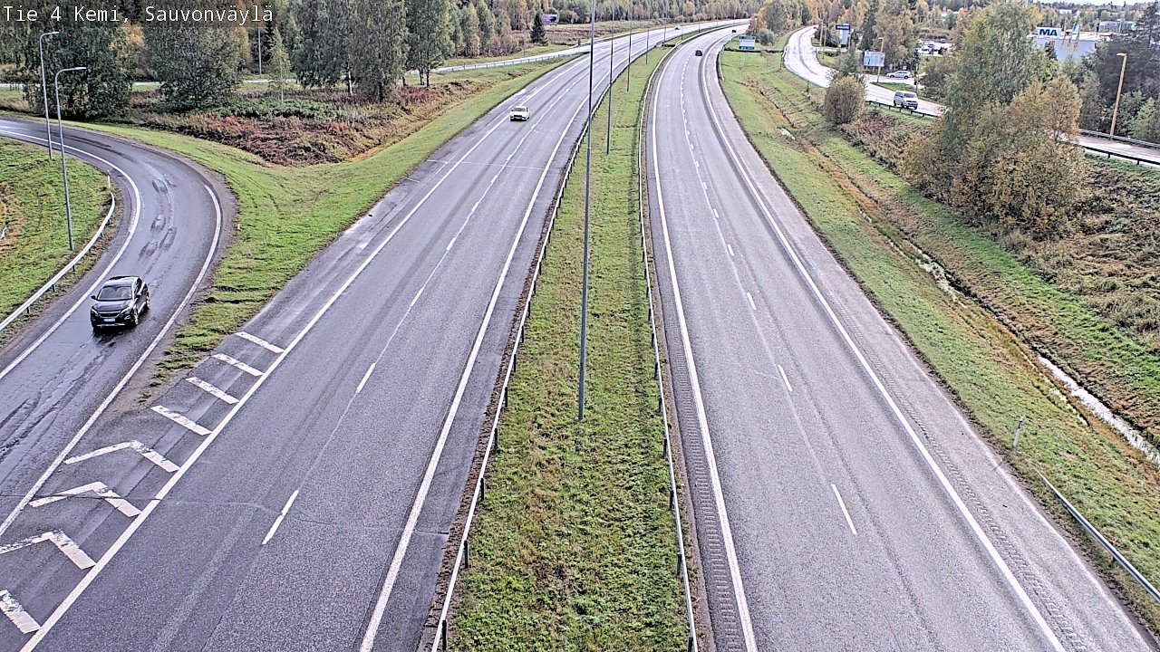 Kelikamerat Kuva Tie 4 Kemi, Sauvonväylä, Kemi, Lappi