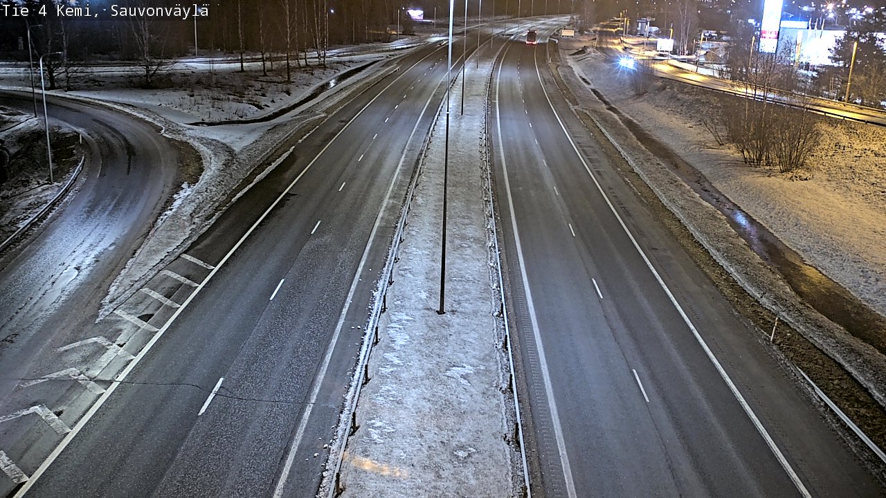 Kelikamerat Kuva Tie 4 Kemi, Sauvonväylä, Kemi, Lappi