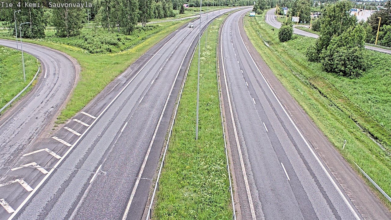 Kelikamerat Kuva Tie 4 Kemi, Sauvonväylä, Kemi, Lappi