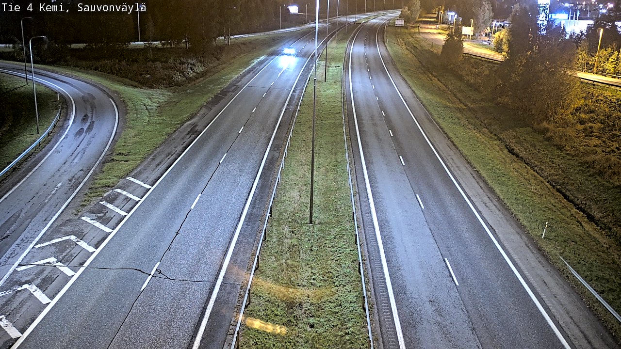 Kelikamerat Kuva Tie 4 Kemi, Sauvonväylä, Kemi, Lappi