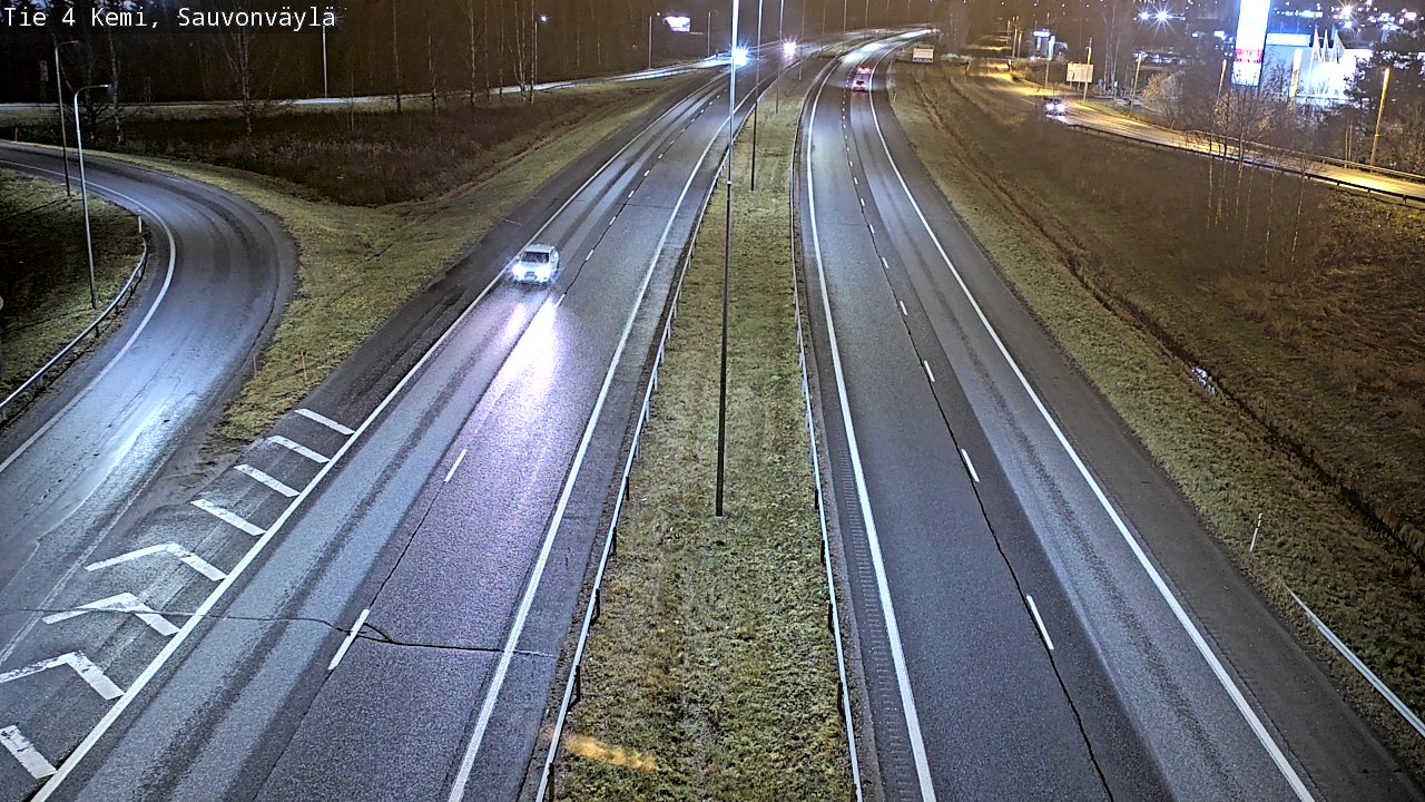 Kelikamerat Kuva Tie 4 Kemi, Sauvonväylä, Kemi, Lappi