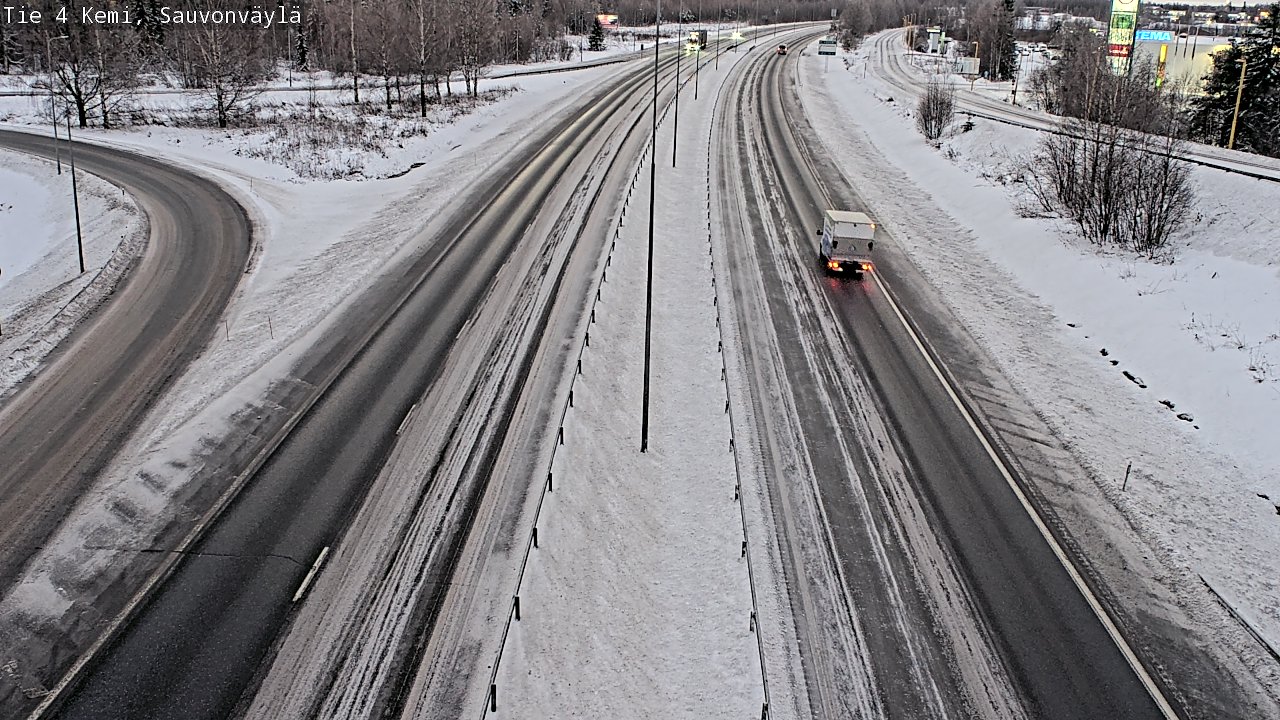 Weather Camera Image Road 4 Kemi, Sauvonväylä, Kemi, Lappi