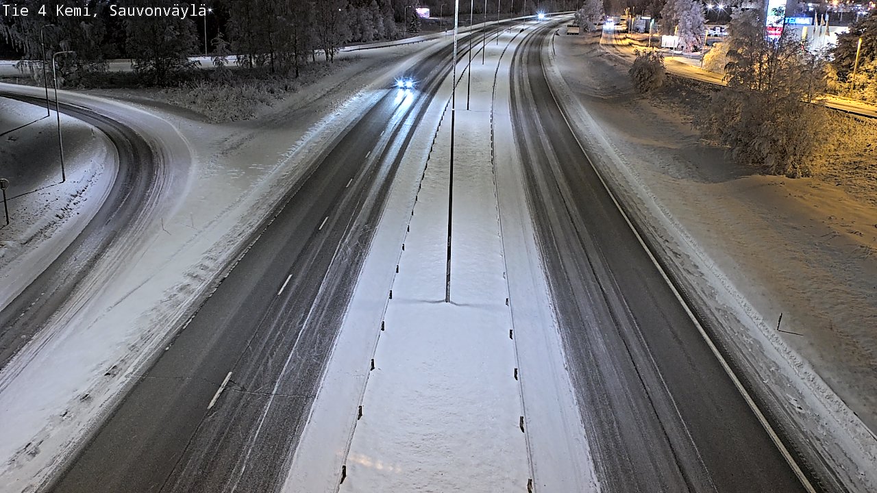Kelikamerat Kuva Tie 4 Kemi, Sauvonväylä, Kemi, Lappi