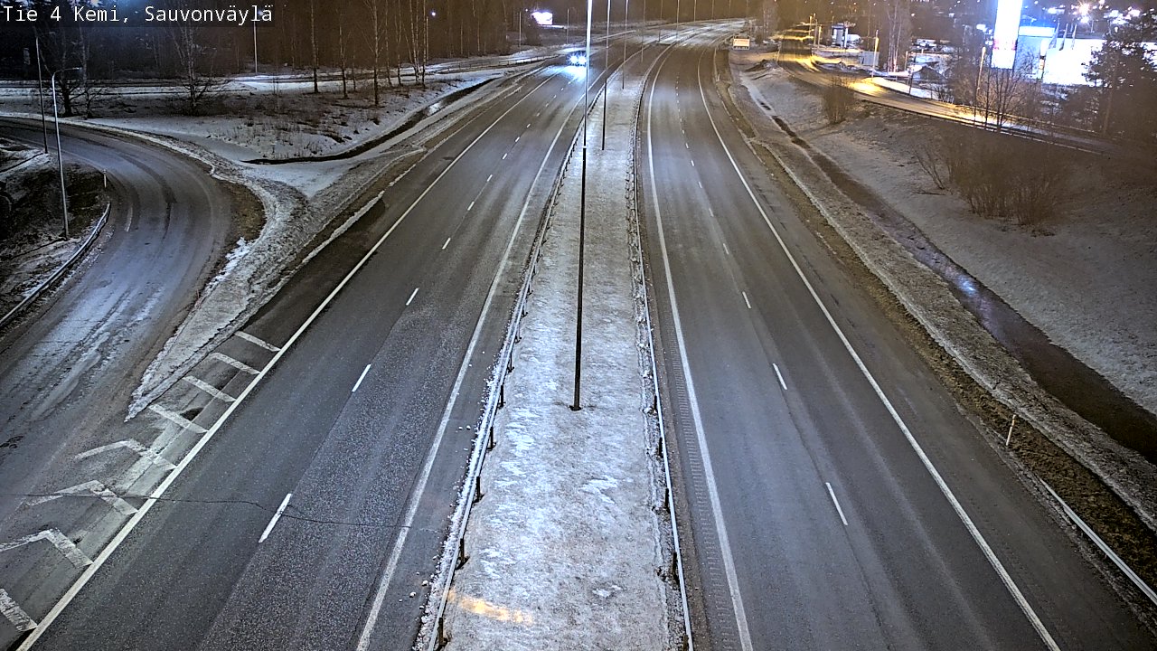 Kelikamerat Kuva Tie 4 Kemi, Sauvonväylä, Kemi, Lappi