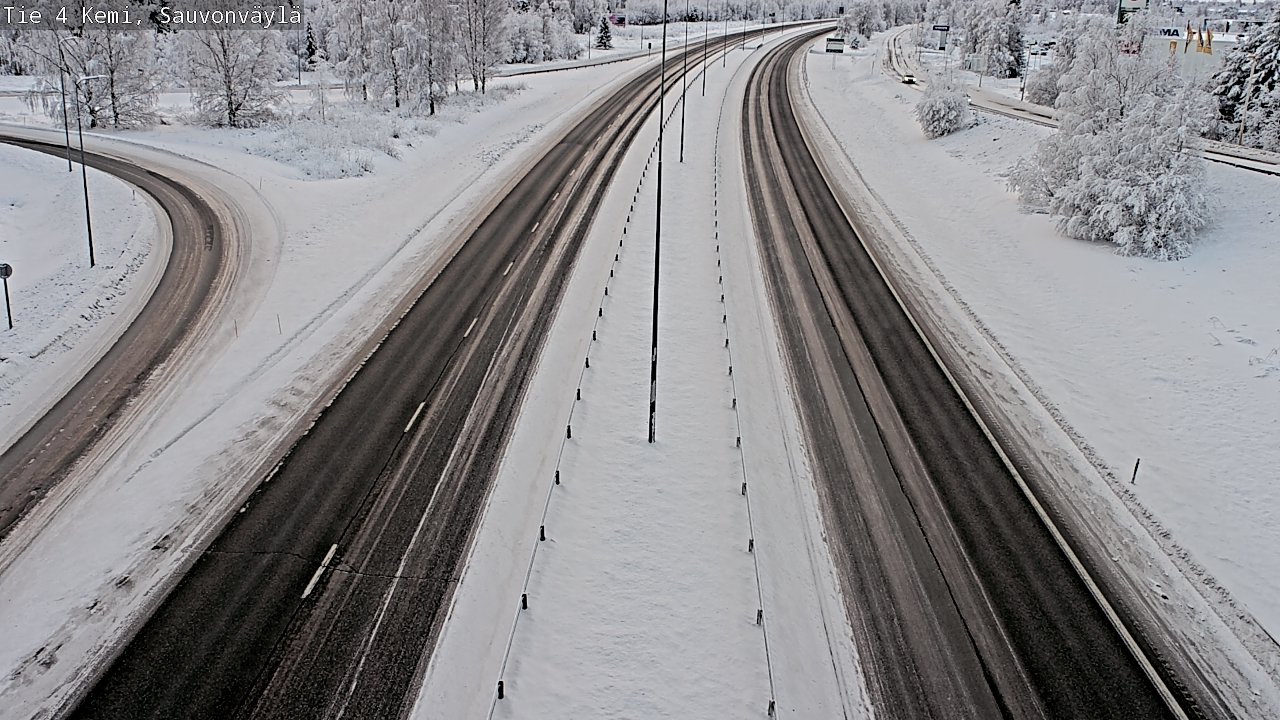 Kelikamerat Kuva Tie 4 Kemi, Sauvonväylä, Kemi, Lappi