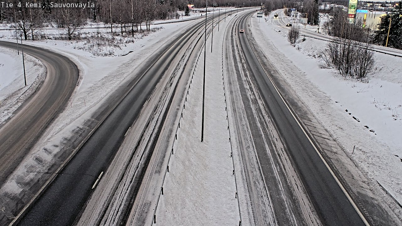 Weather Camera Image Road 4 Kemi, Sauvonväylä, Kemi, Lappi