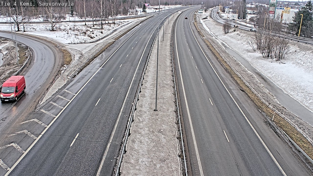 Weather Camera Image Road 4 Kemi, Sauvonväylä, Kemi, Lappi