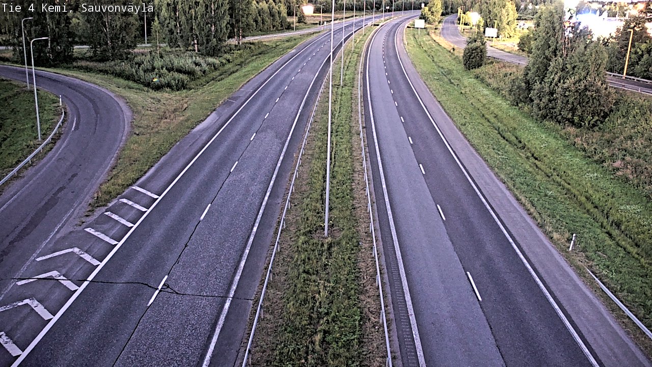 Kelikamerat Kuva Tie 4 Kemi, Sauvonväylä, Kemi, Lappi
