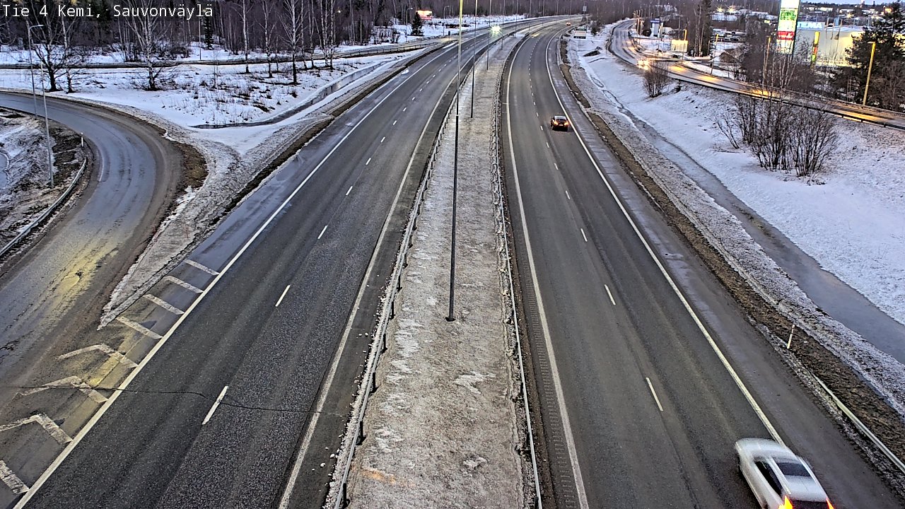 Kelikamerat Kuva Tie 4 Kemi, Sauvonväylä, Kemi, Lappi
