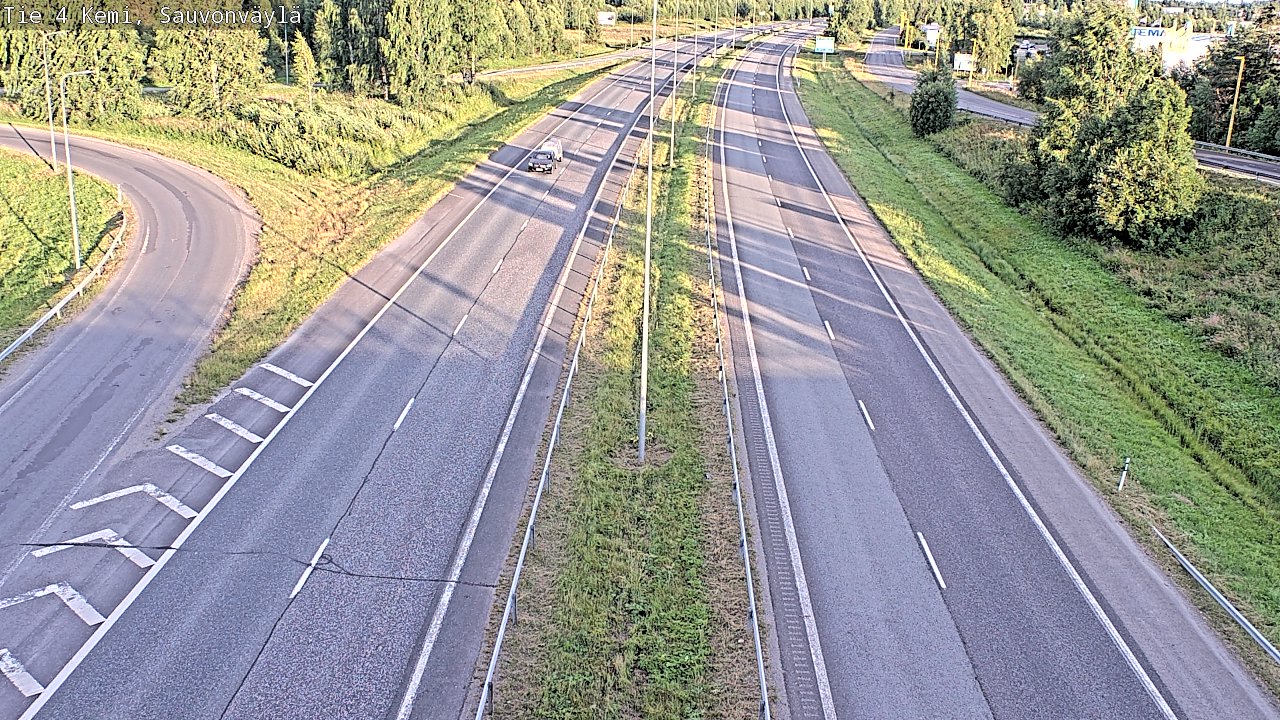 Kelikamerat Kuva Tie 4 Kemi, Sauvonväylä, Kemi, Lappi