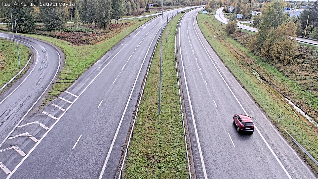 Kelikamerat Kuva Tie 4 Kemi, Sauvonväylä, Kemi, Lappi