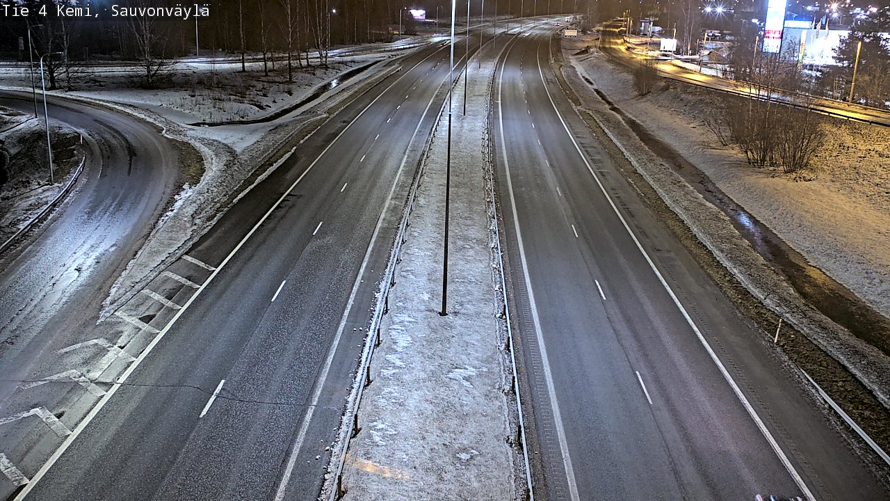 Kelikamerat Kuva Tie 4 Kemi, Sauvonväylä, Kemi, Lappi