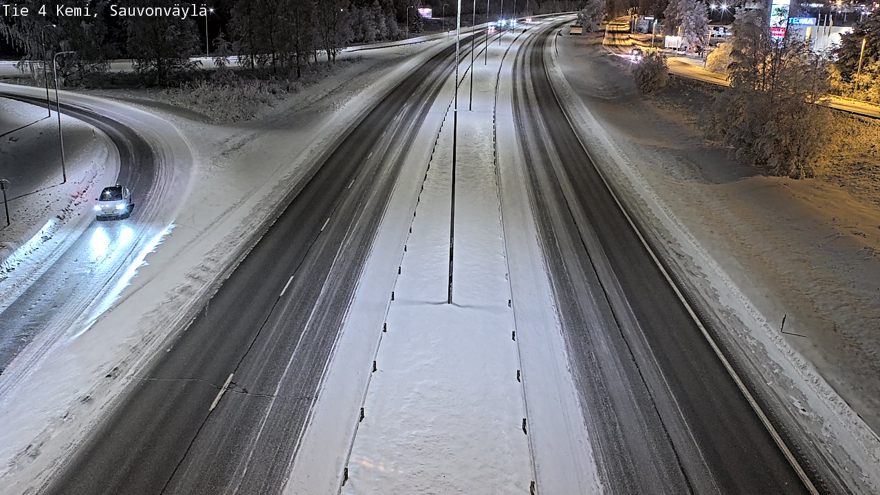 Kelikamerat Kuva Tie 4 Kemi, Sauvonväylä, Kemi, Lappi
