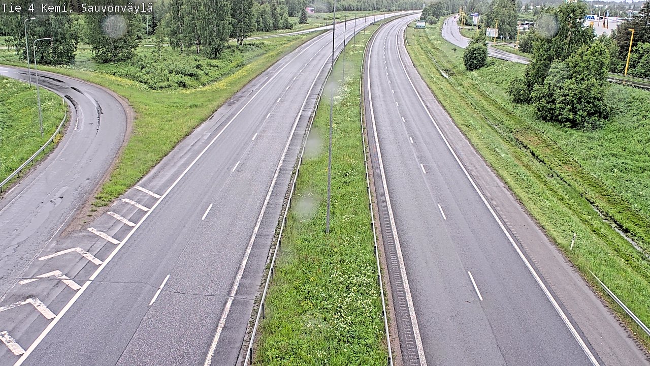 Kelikamerat Kuva Tie 4 Kemi, Sauvonväylä, Kemi, Lappi