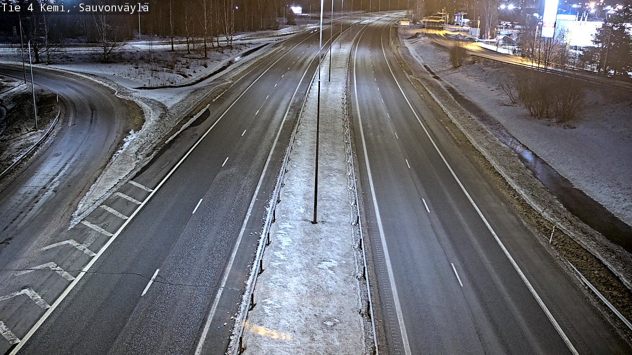 Kelikamerat Kuva Tie 4 Kemi, Sauvonväylä, Kemi, Lappi