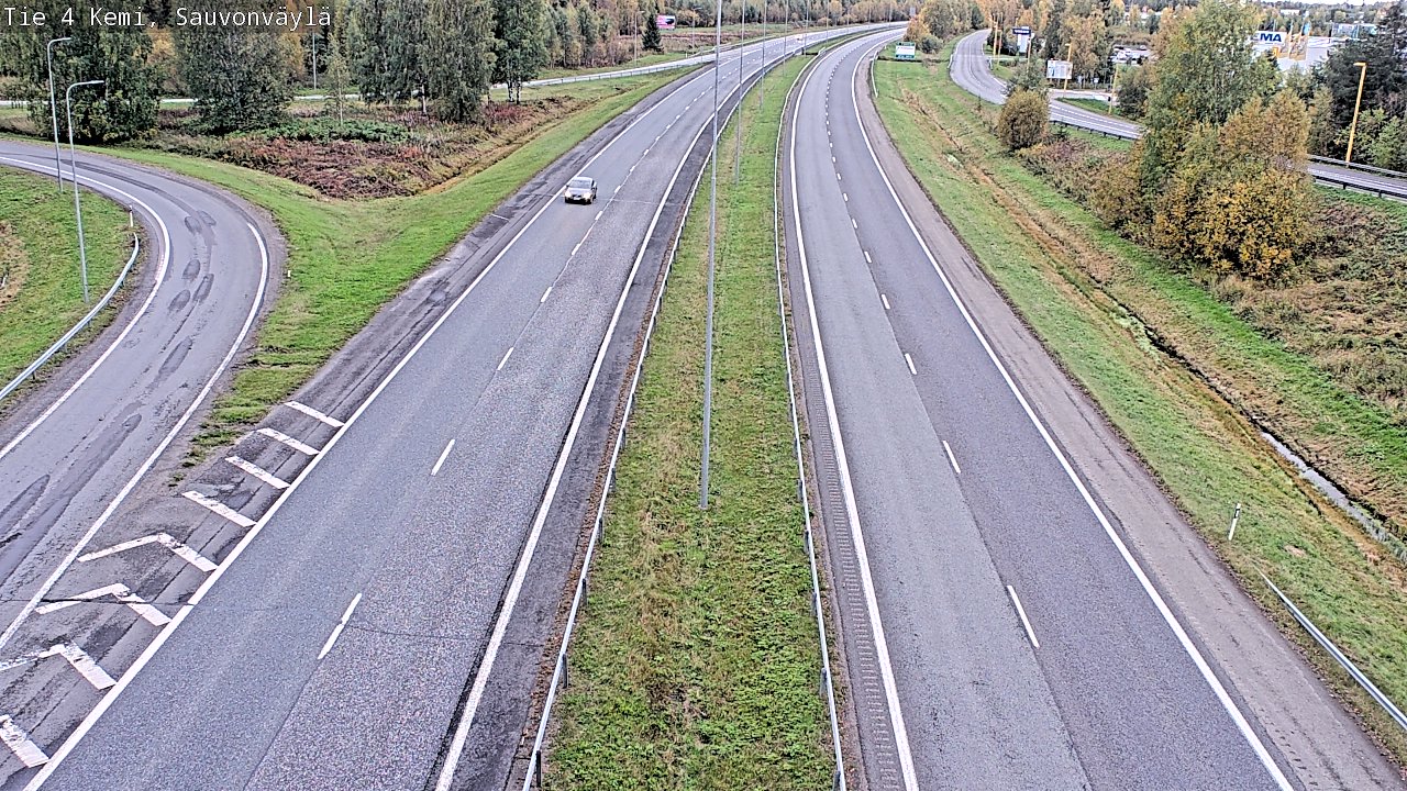 Kelikamerat Kuva Tie 4 Kemi, Sauvonväylä, Kemi, Lappi