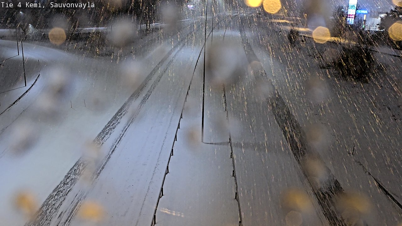 Kelikamerat Kuva Tie 4 Kemi, Sauvonväylä, Kemi, Lappi