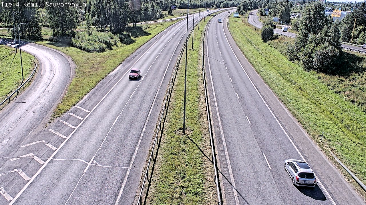 Kelikamerat Kuva Tie 4 Kemi, Sauvonväylä, Kemi, Lappi