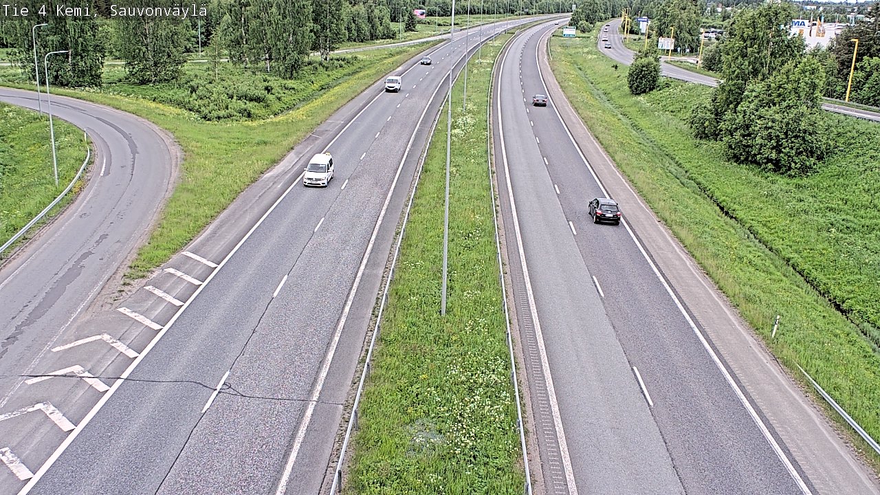 Kelikamerat Kuva Tie 4 Kemi, Sauvonväylä, Kemi, Lappi