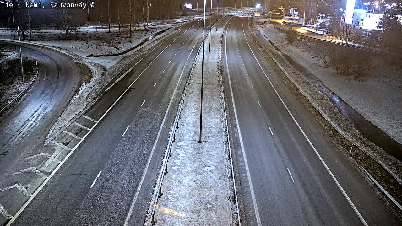 Kelikamerat Kuva Tie 4 Kemi, Sauvonväylä, Kemi, Lappi