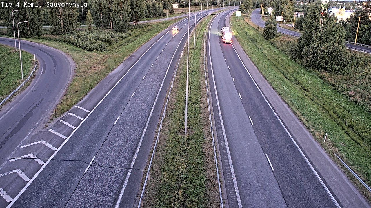 Kelikamerat Kuva Tie 4 Kemi, Sauvonväylä, Kemi, Lappi