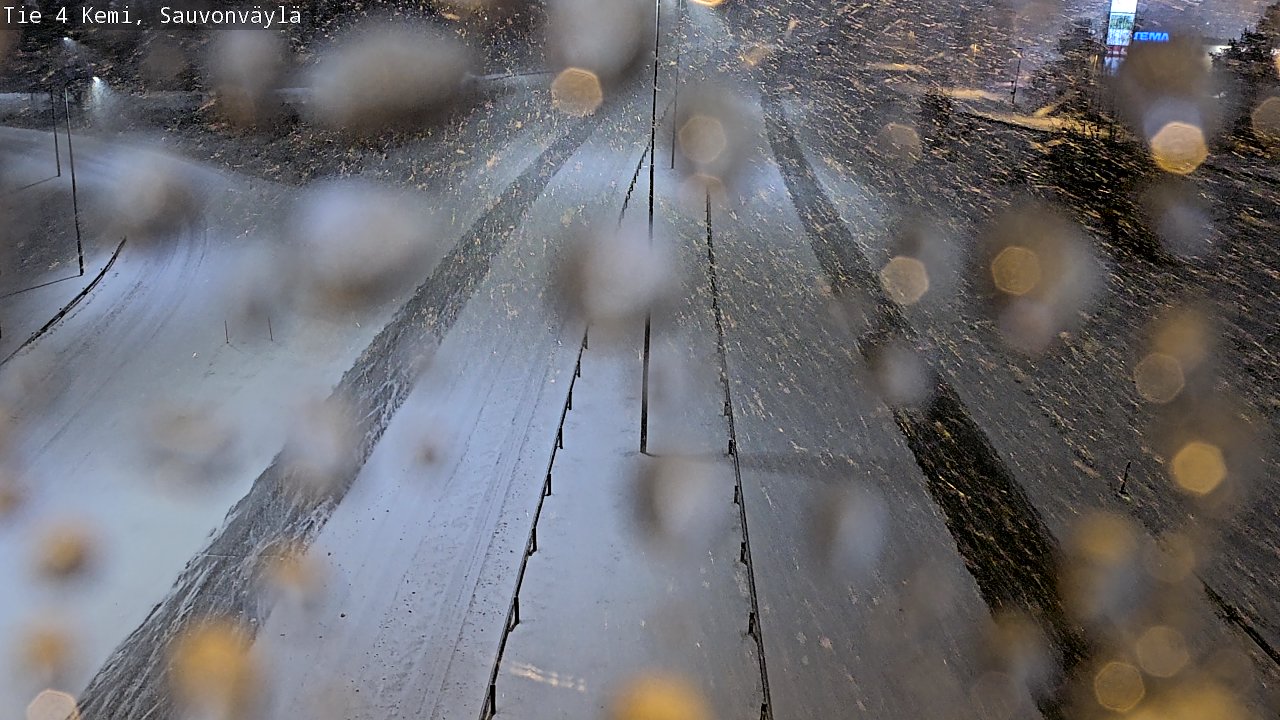 Kelikamerat Kuva Tie 4 Kemi, Sauvonväylä, Kemi, Lappi